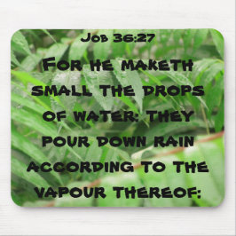 Nass sumac Job Zitat Mousepad