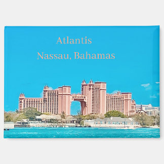 Nassau, Bahamas Atlantis Sammlermagnet Magnet