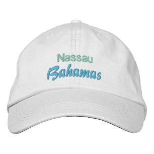 NASSAU, BAHAMAS BESTICKTE KAPPE
