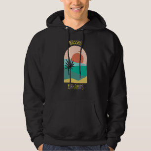 Nassau Bahamas Boho Vintager Urlaub Souvenir Hoodie
