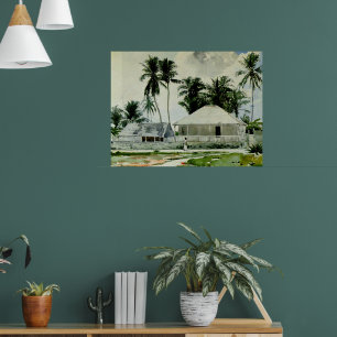 Nassau, Bahamas-Gemälde Poster