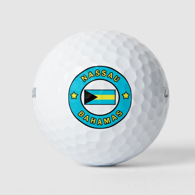 Nassau Bahamas Golfball (Vorderseite)