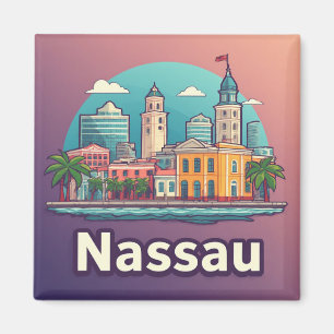Nassau Bahamas Insel Reise Andenken 🌴 Magnet