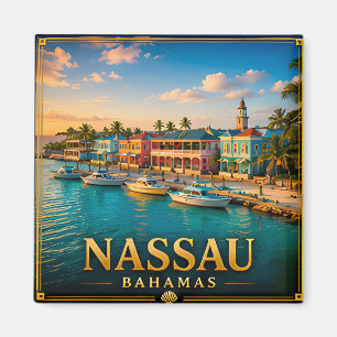 Nassau Bahamas Karibik Insel Escape View 📍 Magnet