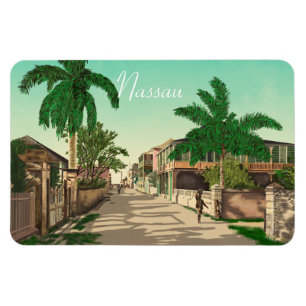 Nassau, Bahamas Magnet