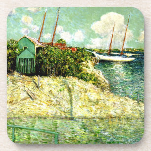 Nassau, Bahamas, Malerei von J. Alden Weir Untersetzer