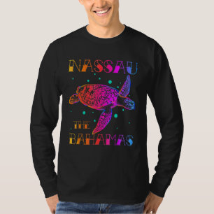 Nassau Bahamas Meeresschildkröte Bahamas Souvenirs T-Shirt