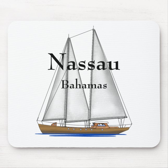 Nassau Bahamas Mousepad (Vorne)