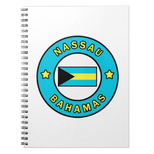 Nassau Bahamas Notizblock