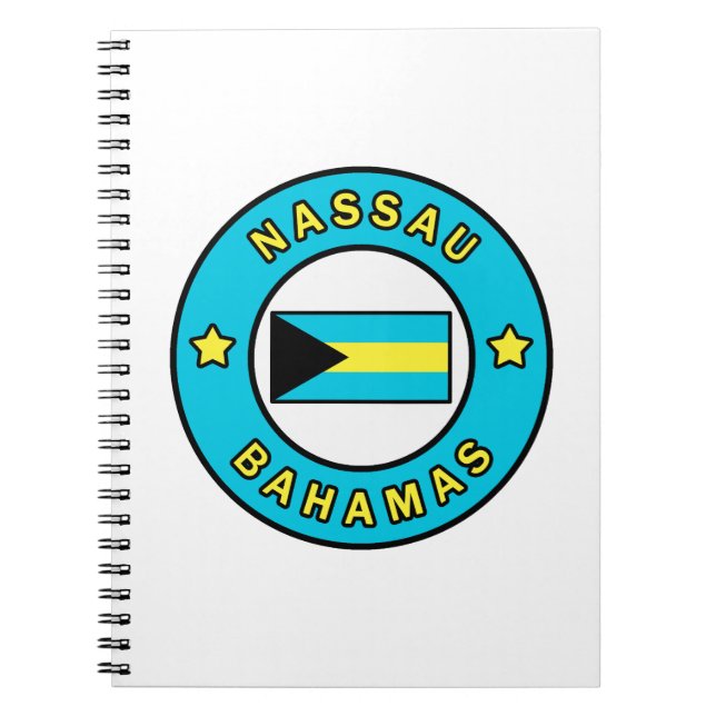 Nassau Bahamas Notizblock (Vorderseite)