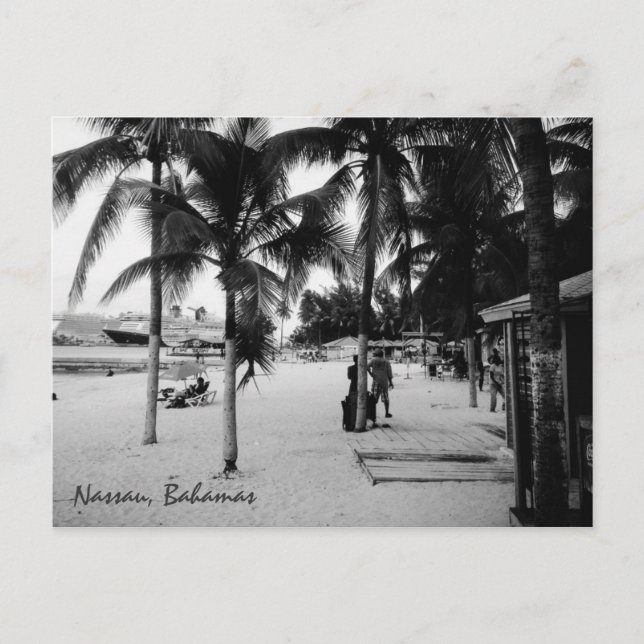 Nassau Bahamas Postcard Postkarte (Vorderseite)