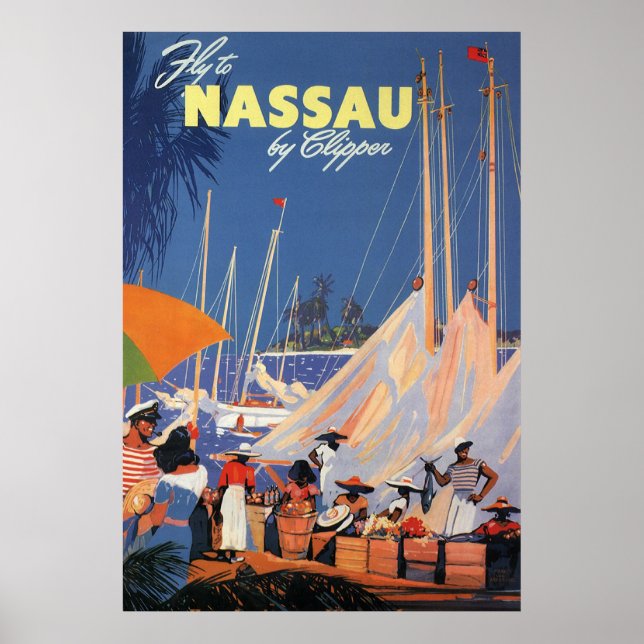 Nassau Bahamas Poster (Vorne)
