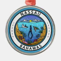 Nassau Bahamas Scuba Abzeichen