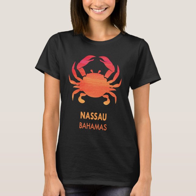 Nassau  Bahamas  Souvenir T-Shirt (Vorderseite)
