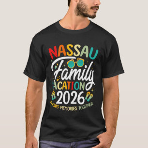 Nassau Bahamas Strand Familienurlaub 2026 passend T-Shirt