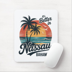 Nassau Bahamas Strand Sommer Mousepad