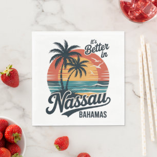 Nassau Bahamas Strand Sommer Serviette