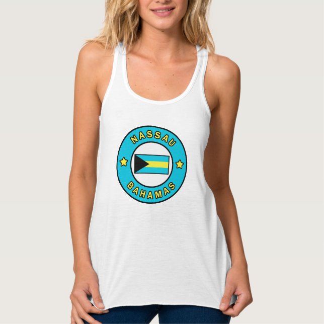 Nassau Bahamas Tank Top (Vorderseite)
