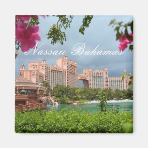 Nassau Bahamas Travel Foto Souvenir Kühlschrankmag Magnet