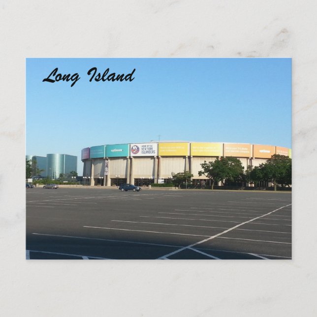 Nassau Coliseum Postkarte (Vorderseite)