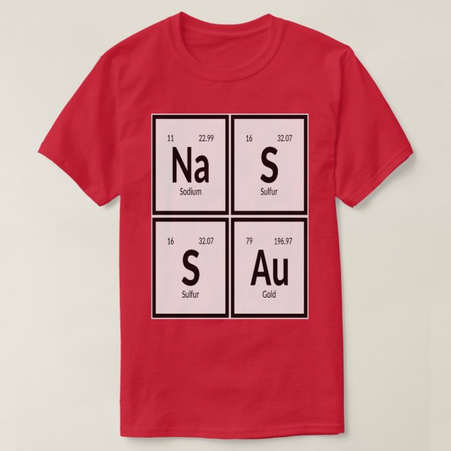 Nassau der Elemente T-Shirt (Design vorne)