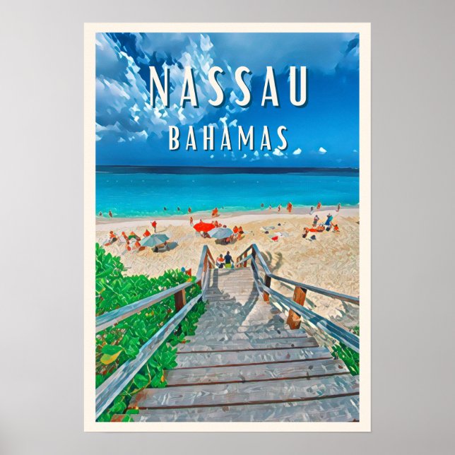 Nassau: Die paradiesische Insel der Bahamas Poster (Vorne)