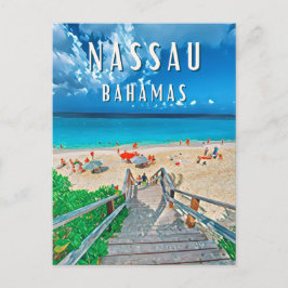 Nassau: Die paradiesische Insel der Bahamas Postkarte