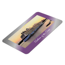 Nassau Harbour Daybreak with Cruise Ship Magnet