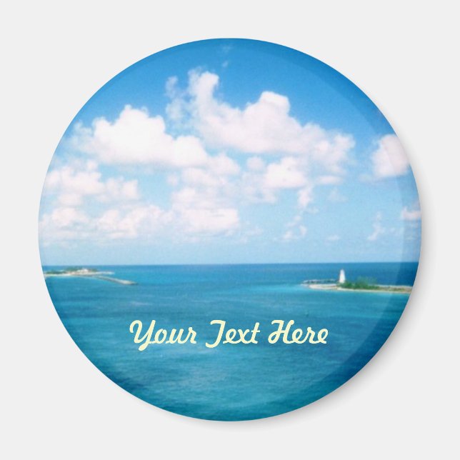 Nassau Harbour Magnet rnd (Vorne)