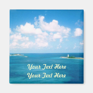 Nassau Harbour Magnet sq