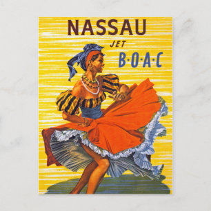 Nassau Jet Postkarte