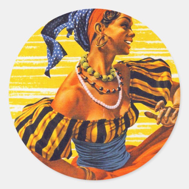 Nassau Jet Runder Aufkleber (Vorderseite)