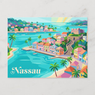 Nassau, New Providence, Bahamas Postkarte