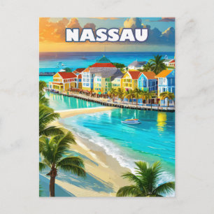Nassau, pearl of the Bahamas Postkarte