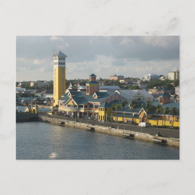 Nassau Postkarte (Vorderseite)