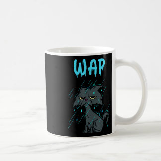 Nasse Katze mit Kitty im Regen Niedliche Funny Cat Kaffeetasse