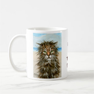 Nasse Katzen-Kaffee-Tasse eine jener Tage Tasse