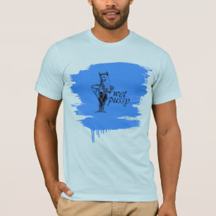 Nasse Miezekatze T-Shirt