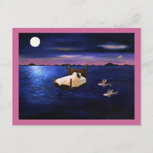 Nasse Träume Postkarte