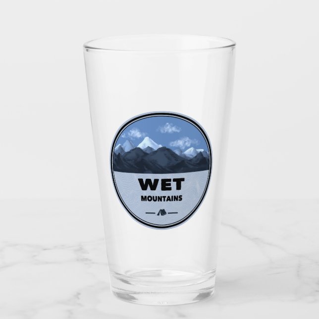 Nassgebirge Colorado Camping Glas (Vorderseite)