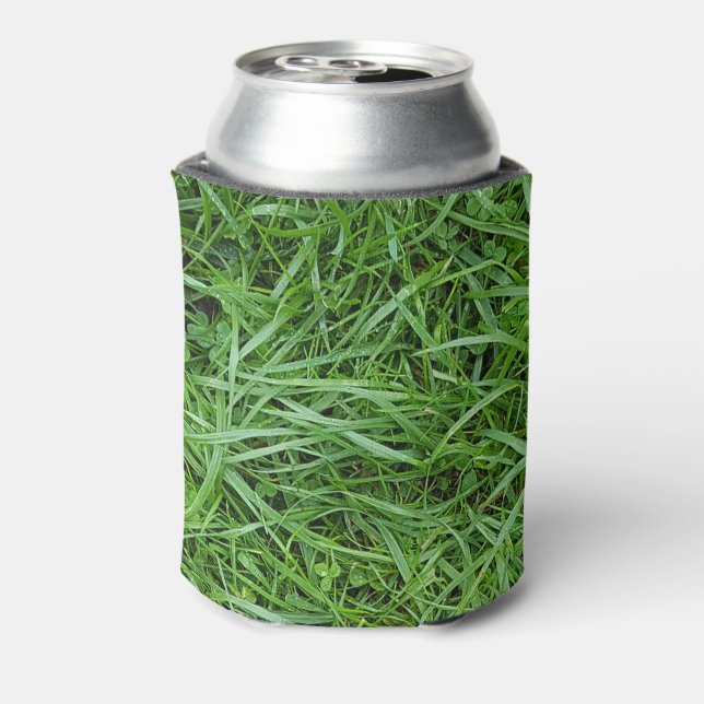Nassgrüne Gras Dose Cooler Dosenkühler (Kanne Rückseite)