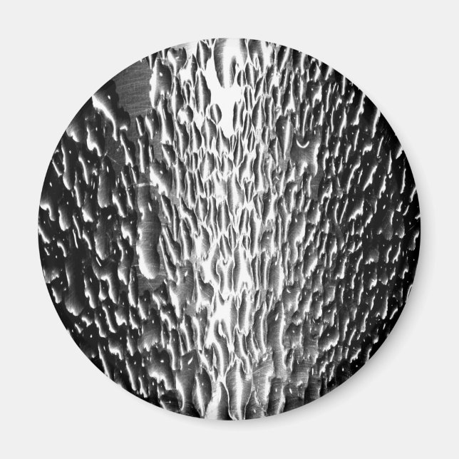 Nassmetall-Silbermetall Magnet (Vorne)