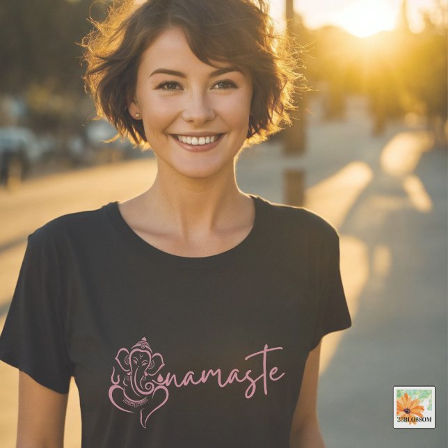 naste spirituelle Geschenk Meditation Yogi Mädchen T-Shirt (Von Creator hochgeladen)