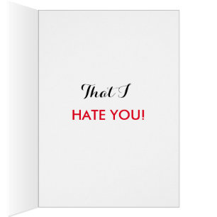 Nastee Anmerkungen - habe ich erklärte Ihnen