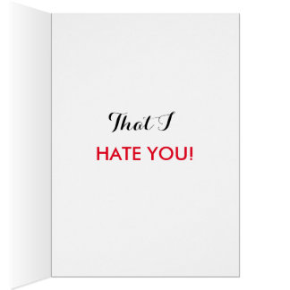 Nastee Anmerkungen - habe ich erklärte Ihnen