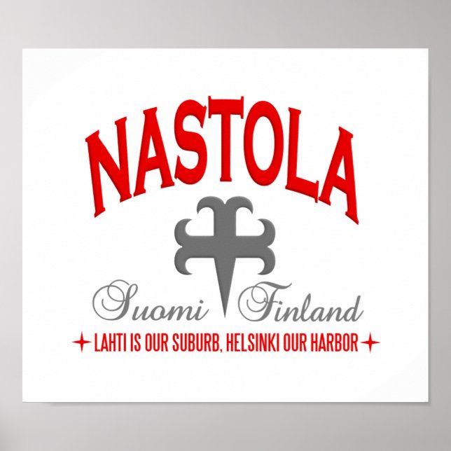 Nastola-Poster Poster (Vorne)