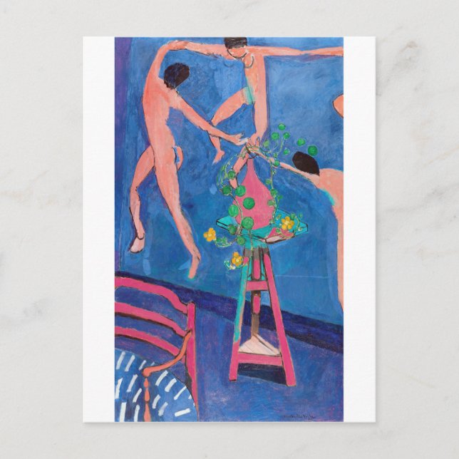 Nasturtium-Blume im Atelier, Matisse Postkarte (Vorderseite)