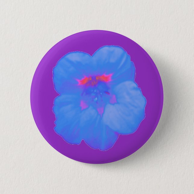 Nasturtium Bright Blue Button (Vorderseite)