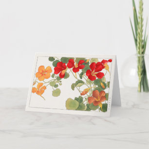 Nasturtium von Tanigami Konan Karte