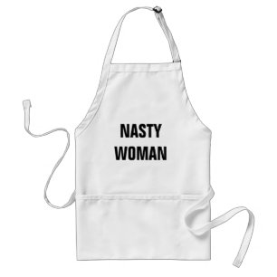NASTY WOMAN Kitchen apron Schürze